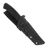 Нож Rokka Korpisoturi, black, kydex sheath