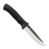 Нож Rokka Korpisoturi, black, leather sheath