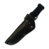 Rokka Korpisoturi 刀, black, leather sheath