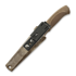 Rokka Korpisoturi N690 Ulticlip kniv, coyote