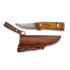 Roselli Hunting knife, dark, full tang with firesteel