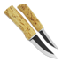 มีดสองใบ Roselli Hunting knife and Opening knife sharp edge, combo sheath
