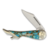 Rough Ryder - Leg Knife Amber Turquoise