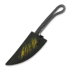 Нож RV Unique Emännänveitsi, black/yellow sheath