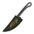 Coltello RV Unique Emännänveitsi, black/yellow sheath