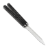 Ryworx Setsuna Drop Point butterfly knife, black