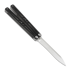 Balisong Ryworx Setsuna Drop Point, czarny