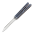Ryworx Setsuna Drop Point butterfly knife, blue