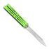 Nož motýlek Ryworx Setsuna Drop Point, neon green