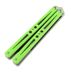 Nož motýlek Ryworx Setsuna Drop Point, neon green