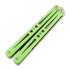 Ryworx Setsuna balisong, neon green