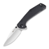 Sencut Actium, Black G-10 Satin SA02B