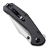 Sencut Actium, Black G-10 Satin SA02B