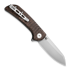 Sencut Fritch, Dark Brown Matrix Micarta S22014-3
