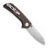 Sencut Fritch, Dark Brown Matrix Micarta S22014-3