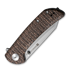 Sencut Fritch, Dark Brown Matrix Micarta S22014-3