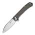 Sencut Scepter, Dark Green Micarta SA03F