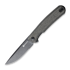 Sencut Scitus, Dark Green Canvas Micarta S21042-3
