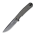 Sencut Scitus, Dark Green Canvas Micarta S21042-3