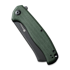 Sencut Traxler, Green Canvas Micarta, Black Stonewash S20057C-4