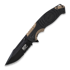 Smith & Wesson M&P Linerlock sulankstomas peilis, black/brown