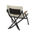 Snow Peak Luxury Low Beach Chair, Ivory