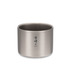 Snow Peak Titanium Double Wall Stacking Mug M - 400ml