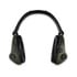 Protetores auriculares Sordin Supreme X2 Headband leather Memory Foam, green 301006-10P