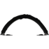 Sordin Textile headband, black 60190-S