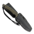 Spartan Blades Ares, Musta/Vihreä, Musta Kydex