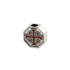 Spartan Blades Black Lanyard with Crusader Cross Bead