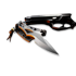 Spartan Blades Enyo S45VN 넥 나이프, 검정