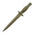 Spartan Blades George V-14 단검, FDE/Green, Tan Kydex