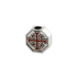 Spartan Blades Green Lanyard with Crusader Cross Bead