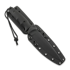 Spartan Blades Harsey Clandestina peilis, Black, Kydex