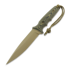 Spartan Blades Harsey Clandestina veitsi, FDE/Camo, Tan Kydex