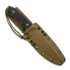 Spartan Blades Harsey Difensa veitsi, FDE/Black, Tan Kydex