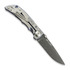 Couteau pliant Spartan Blades Harsey Folder 3.25 Damascus, Saint Michael