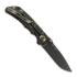 Spartan Blades Harsey Folder Black/Gold Plague Doctor sulankstomas peilis