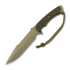 Spartan Blades Horkos veitsi, FDE/Green, Tan Kydex