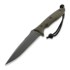Spartan Blades Moros, Black/Green, Black Kydex