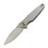 Spartan Blades - Pandia, Satin/Blasted Titanium & Bronze HW, Stonewash