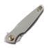 Navalha Spartan Blades Pandia, Satin/Blasted Titanium & Bronze HW, Stonewash