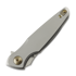 Navalha Spartan Blades Pandia, Satin/Blasted Titanium & Bronze HW, Stonewash