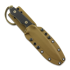Spartan Blades Ronin Shinto kniv, FDE/Black, Tan Kydex
