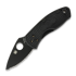 Spyderco Ambitious Lightweight Black Blade kääntöveitsi, SpyderEdge C148SBBK