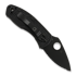 Spyderco Ambitious Lightweight Black Blade sulankstomas peilis, SpyderEdge C148SBBK
