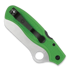 Spyderco Atlantic Salt LC200N összecsukható kés, spyderedge, zöld C89FSGR