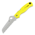 Spyderco Atlantic Salt k&auml;&auml;nt&ouml;veitsi, keltainen C89SYL