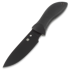 Spyderco Bill Moran Drop Point ハンティングナイフ, 黒 FB02PBB